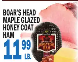Bravo Supermarkets BOAR'S HEAD MAPLE GLAZED HONEY COAT HAM offer