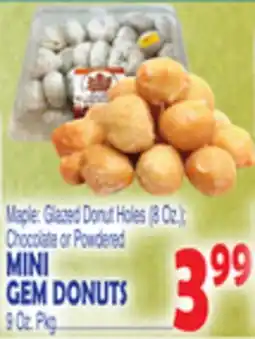 Bravo Supermarkets MINI GEM DONUTS offer