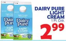 Bravo Supermarkets DAIRY PURE LIGHT CREAM offer