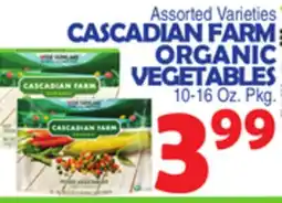 Bravo Supermarkets CASCADIAN FARM ORGANIC VEGETABLES offer