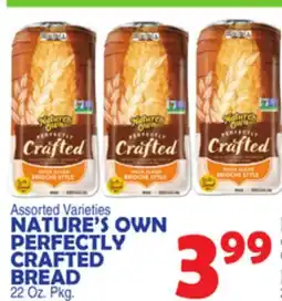 Bravo Supermarkets NATURE'S OWN PERFECTLY CRAFTED BREAD offer
