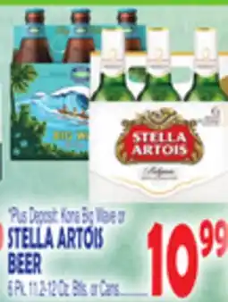 Bravo Supermarkets STELLA ARTOIS BEER offer