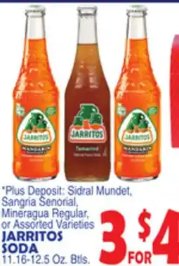 Bravo Supermarkets JARRITOS SODA offer