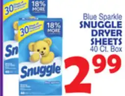 Bravo Supermarkets SNUGGLE DRYER SHEETS offer
