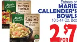 Bravo Supermarkets MARIE CALLENDER'S BOWLS offer