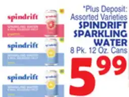 Bravo Supermarkets SPINDRIFT SPARKLING WATER offer