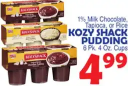 Bravo Supermarkets KOZY SHACK PUDDING offer