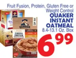 Bravo Supermarkets QUAKER INSTANT OATMEAL offer