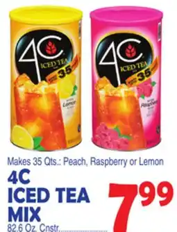 Bravo Supermarkets 4C ICED TEA MIX offer
