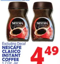 Bravo Supermarkets NESCAFÉ CLASICO INSTANT COFFEE offer