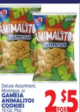 Bravo Supermarkets GAMESA ANIMALITOS COOKIES offer