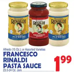 Bravo Supermarkets FRANCESCO RINALDI PASTA SAUCE offer