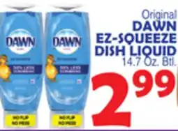 Bravo Supermarkets DAWN EZ-SQUEEZE DISH LIQUID offer