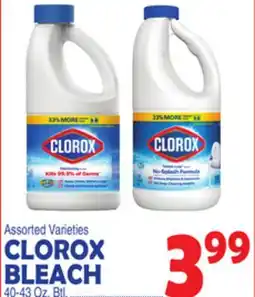 Bravo Supermarkets CLOROX BLEACH offer