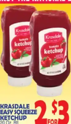 Bravo Supermarkets KRASDALE EASY SQUEEZE KETCHUP offer