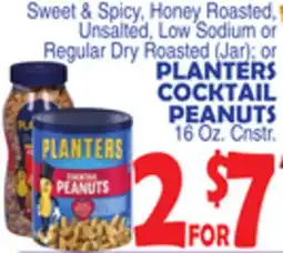 Bravo Supermarkets PLANTERS COCKTAIL PEANUTS offer