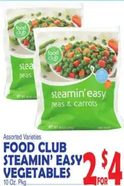 Bravo Supermarkets FOOD CLUB STEAMIN' EASY VEGETABLES offer