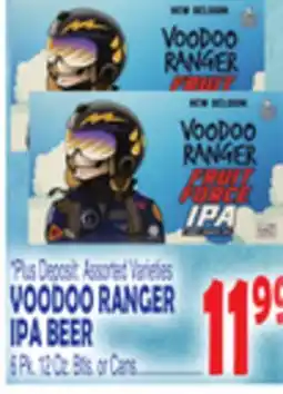 Bravo Supermarkets VOODOO RANGER IPA BEER offer