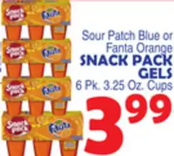 Bravo Supermarkets SNACK PACK GELS offer