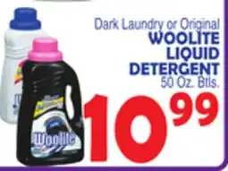 Bravo Supermarkets WOOLITE LIQUID DETERGENT offer