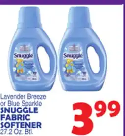 Bravo Supermarkets SNUGGLE FABRIC SOFTENER offer