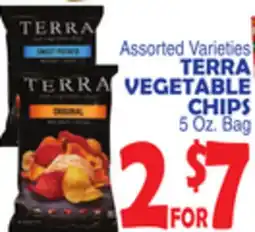 Bravo Supermarkets TERRA VEGETABLE CHIPS offer