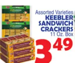 Bravo Supermarkets KEEBLER SANDWICH CRACKERS offer