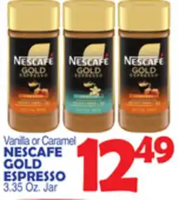 Bravo Supermarkets NESCAFE GOLD ESPRESSO offer