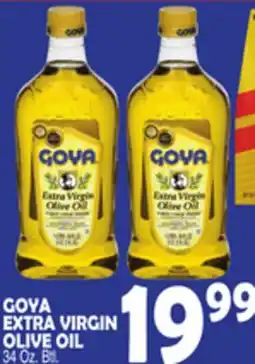 Bravo Supermarkets GOYA EXTRA VIRGIN OLIVE OIL offer
