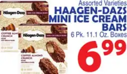 Bravo Supermarkets HAAGEN-DAZS MINI ICE CREAM BARS offer