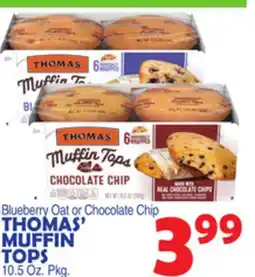 Bravo Supermarkets Thomas' MUFFIN TOPS offer