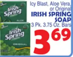 Bravo Supermarkets IRISH SPRING SOAP offer
