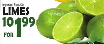 Bravo Supermarkets LIMES offer