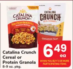 ACME Catalina Crunch Cereal or Protein Granola offer