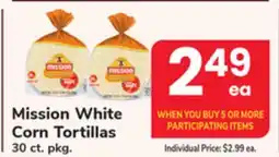 ACME Mission White Corn Tortillas offer