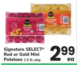 ACME Signature SELECT Red or Gold Mini Potatoes offer