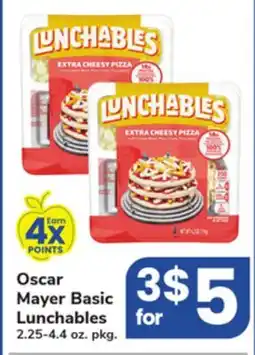 ACME Oscar Mayer Basic Lunchables offer