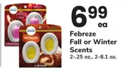 ACME Febreze Fall or Winter Scents offer