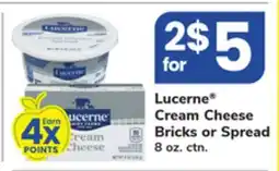ACME Lucerne Cream Cheese Bricks or Spread offer