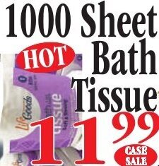 Chanatry's Hometown Market 1000 Sheet Bath Tissue offer