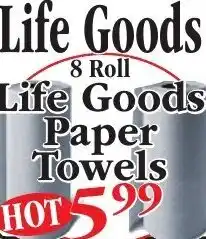 Chanatry's Hometown Market Life Goods Paper Towels offer