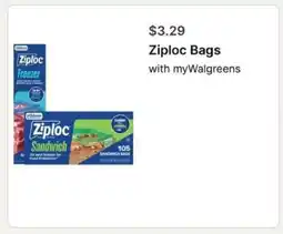 Walgreens Ziploc Bags offer