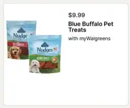 Walgreens Blue Buffalo Pet Treats offer
