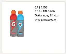 Walgreens Gatorade offer