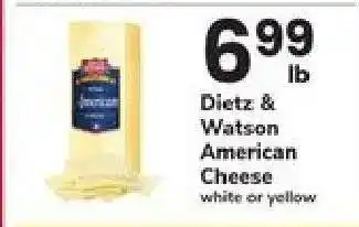 Dietz & Watson American Cheese
