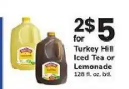 Safeway Turkey Hill Iced Tea or Lemonade offer
