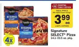 Safeway Signature SELECT Pizza offer