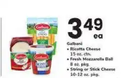 Safeway Galbani Cheese offer