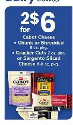 Safeway Cabot Cheese offer