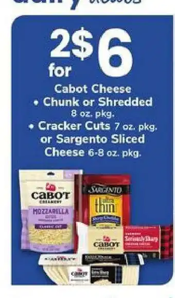 Safeway Cabot Cheese offer